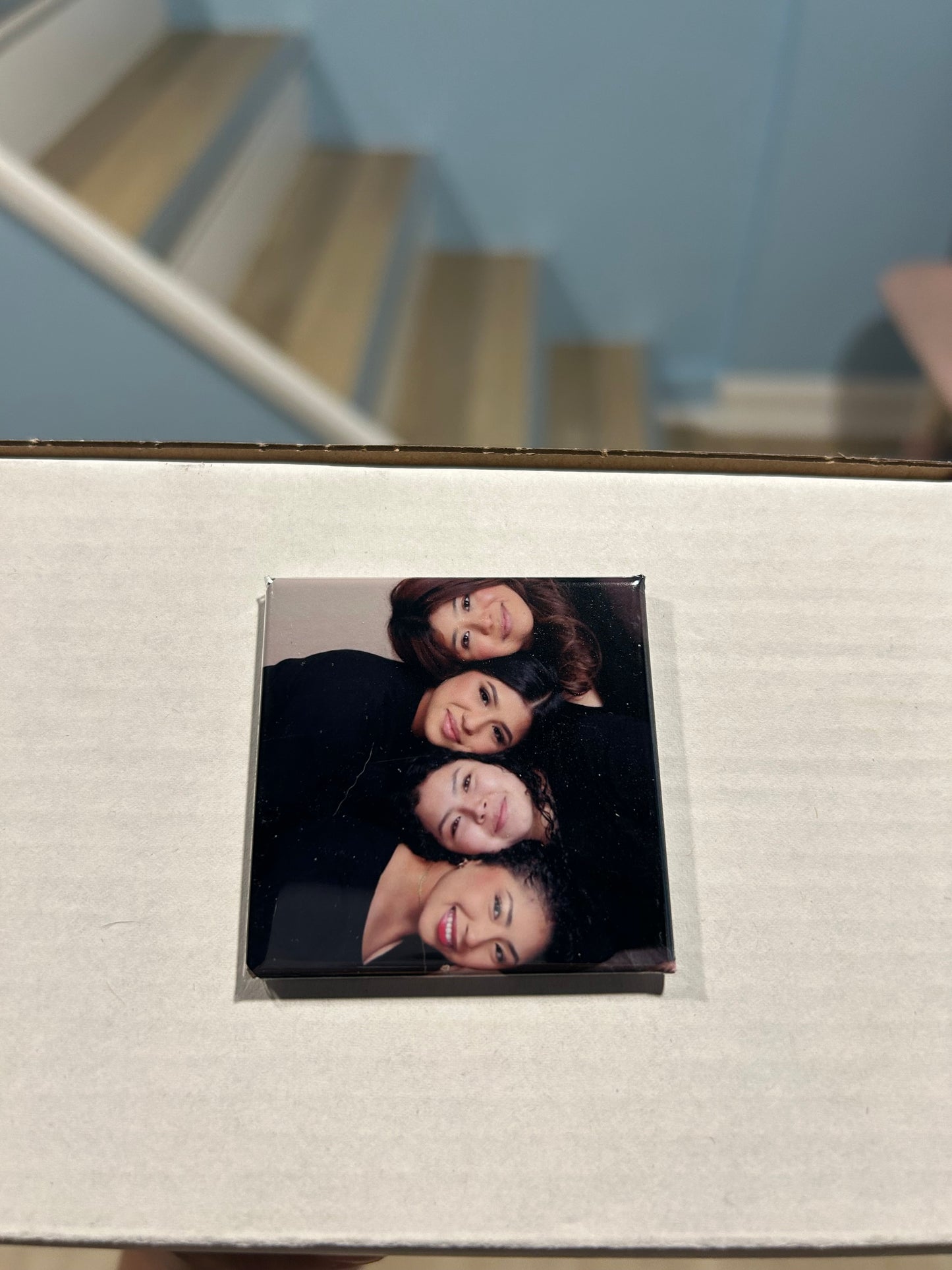 Custom 2” Square Photo Magnets