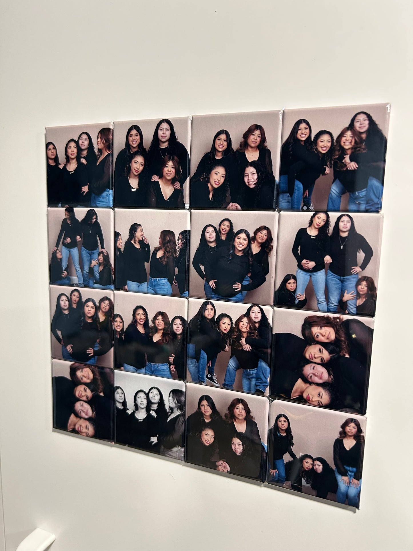 Custom 2” Square Photo Magnets