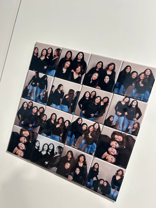 Custom 2” Square Photo Magnets