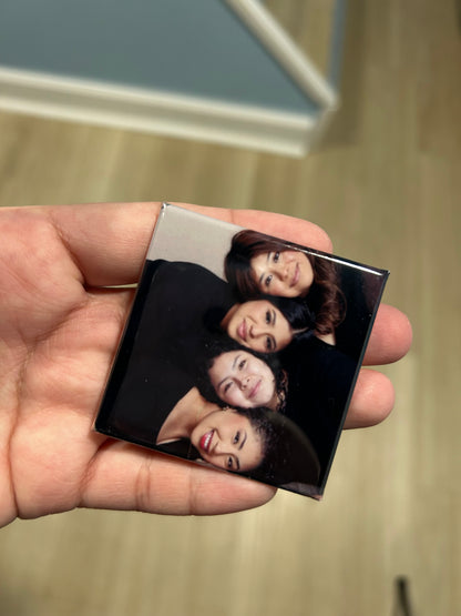 Custom 2” Square Photo Magnets