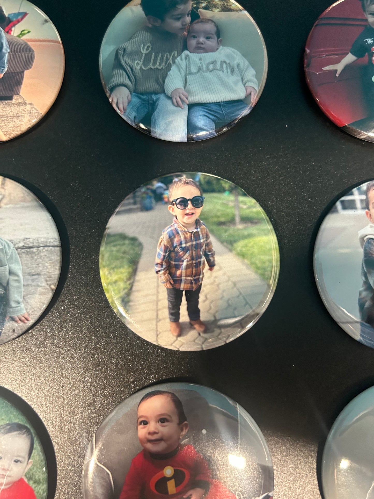 Custom 2.25” Round Photo Magnets